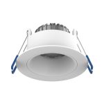 Noxion LED-Spot Ares Tief Weiß 6W 540lm 927-940 3CCT - mit Innenring Weiß| Ausschnitt 68mm