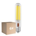Mehrfachpackung 6x Ledvance LED Glühbirne NAV LED FIL V E40 41W 7000lm - 727 Extra Warmweiß | Ersatz Für 100W