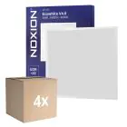 Mehrfachpackung 4x Noxion LED Panel Ecowhite V4.0 28W 3400lm - 840 Kaltweiß | 60x60cm - Philips driver